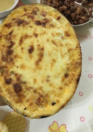 صورة لوصفة معكرونة بالبشاميل