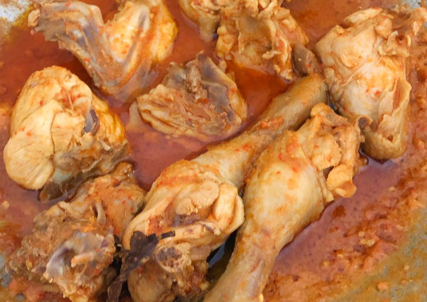Resep Ayam bumbu rujak Anti Gagal