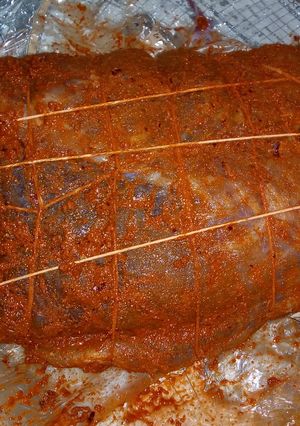 Una foto de Segundo paso jamón crudo casero