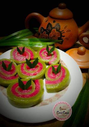 Foto resep Talam gulung pandan