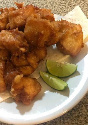 Una foto de Karaage ~Pollo Frito Estilo Japonés~