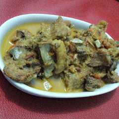A picture of Tengkleng iga kambing.
