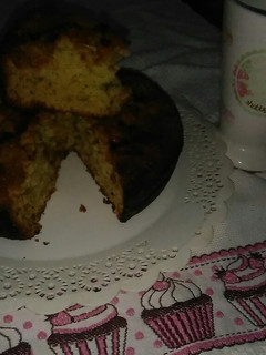 Una foto de Torta de manzana sin huevo 🍏🍎