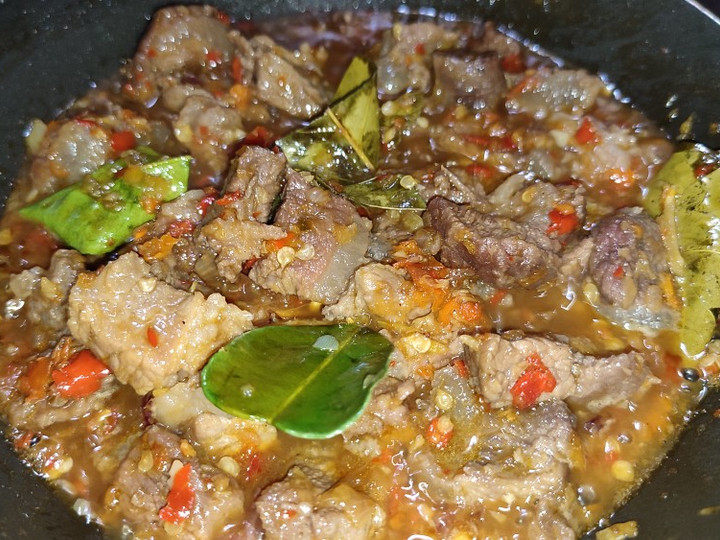 Anti Ribet, Memasak Oseng Mercon Daging Sapi Praktis