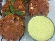 A picture of rajma kebab