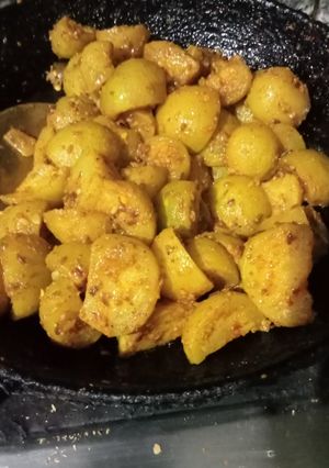 टिंडे की सब्जी (tinde ki sabzi recipe in Hindi) रेसिपी मुख्य फोटो