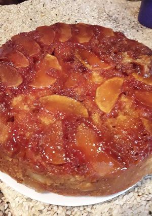 Una foto de Torta de manzana