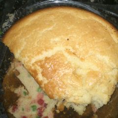 A picture of Cheese Sponge Cake.