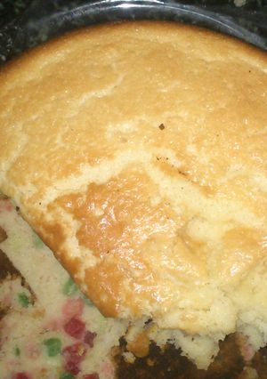 A picture of Cheese Sponge Cake.