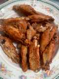 ปีกไก่ทอดน้ำปลา