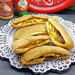 سندويشات باللحم بنة لاتقاوم😋✅-レシピのメイン写真