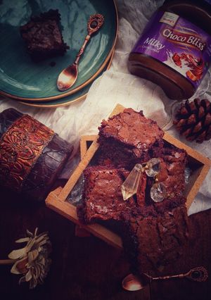 A picture of Biscoff Brownies.