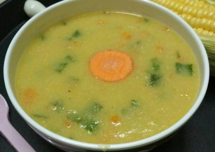 Recipe of Super Quick Homemade Sweet corn soup