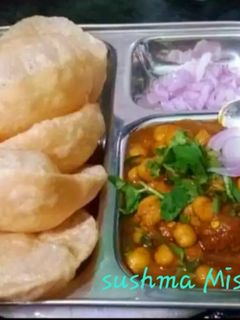 ढाबा स्टाइल छोले पूरी (Dhaba style chole puri recipe in hindi) रेसिपी मुख्य फोटो