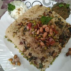 A picture of Sprout khichdi.