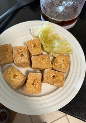 A picture of Stinky tofu… but start from soybeans.