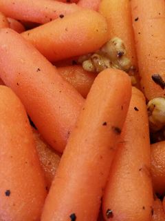 A picture of Honey Carrots w/ Toasted Walnuts.