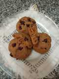 Galletas de naranja y chocolate con harina integral