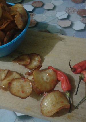 Foto resep Keripik Singkong(pedas,manis,asam)