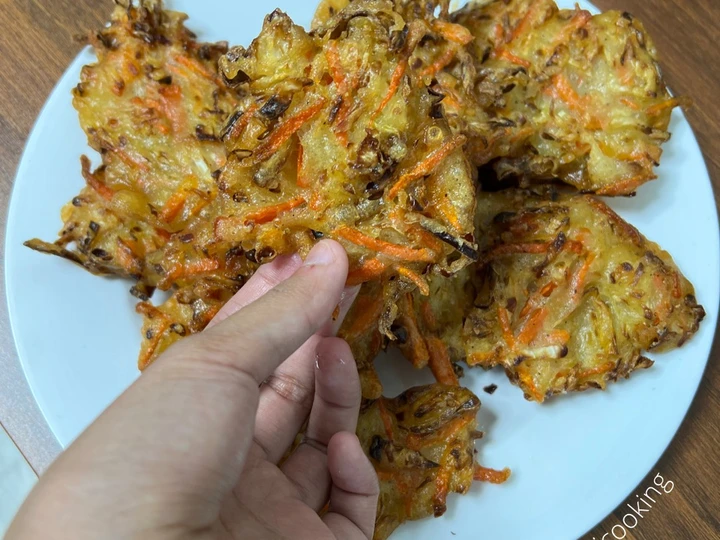 Cara Mudah Membuat Resep Bakwan Sayur Kriting Kriuk yang Sempurna Anti Ribet, Lezat Sekali