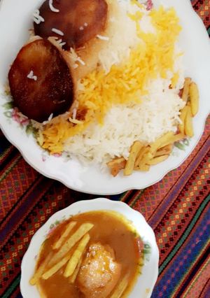 عکسی از دستور خورشت قیمه