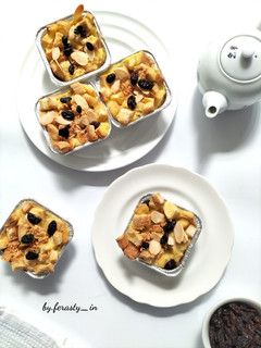 Foto resep Bread Pudding (Pinggiran Roti Tawar)