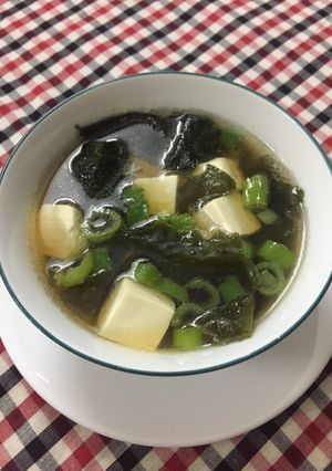 Hình của món Súp Miso.
