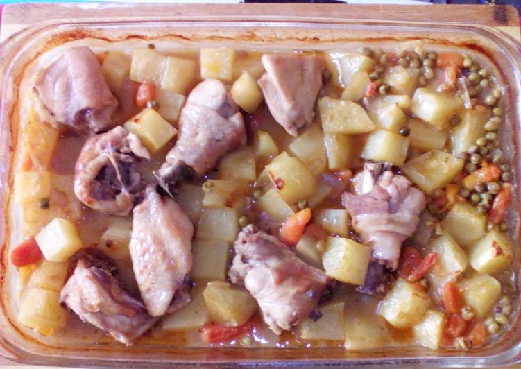 Easiest Way to Prepare Super Quick Homemade Chicken Casserole In Oven