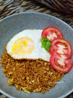 Foto resep Easy Diet Menu: Nasi Goreng Kembang Kol/ Cauliflower fried Rice