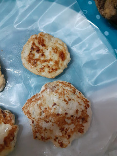 Una foto de Patys de pollo y avena