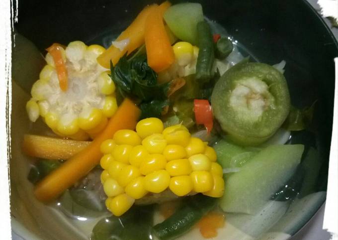 Resep Sayur Sup Asem Pedas Manis yang Enak