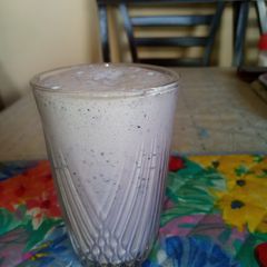 A picture of Blueberry milkshake.