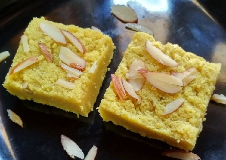 Recipe of Speedy Ande ki Mesub (egg Burfi)