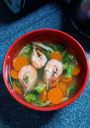 Foto resep Sup Udang
