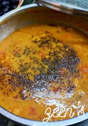 A picture of Amchur Khatti Dal.
