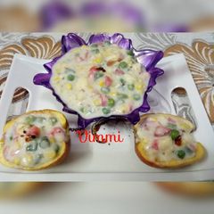 A picture of Russian salad.