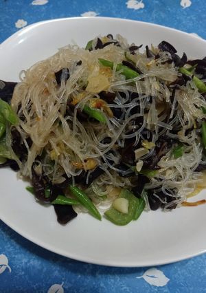Foto resep Oseng soun jamur kuping