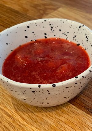 A picture of Strawberry Coulis 🍓.