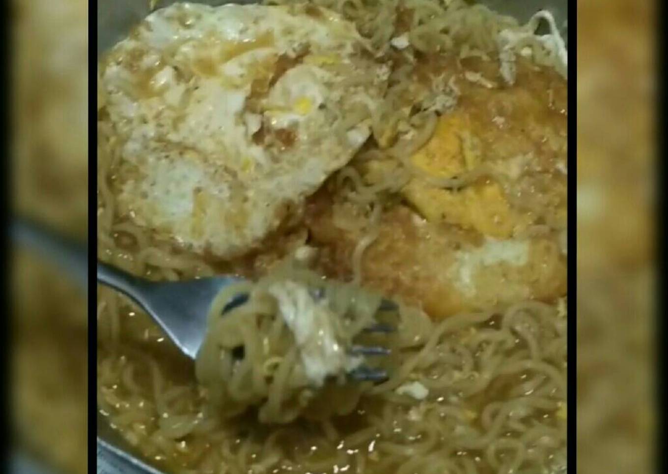 Bukan mie rebus biasa (ala chef jef>ade)