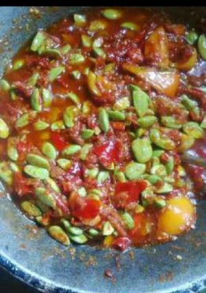 Foto resep Petai sambal penyet