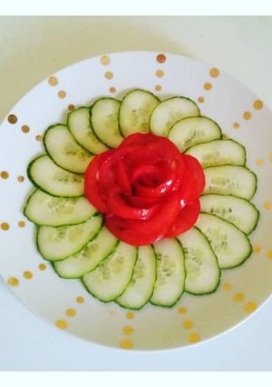 Une photo de 🌱 Une belle rose de tomates 🍅 🌱