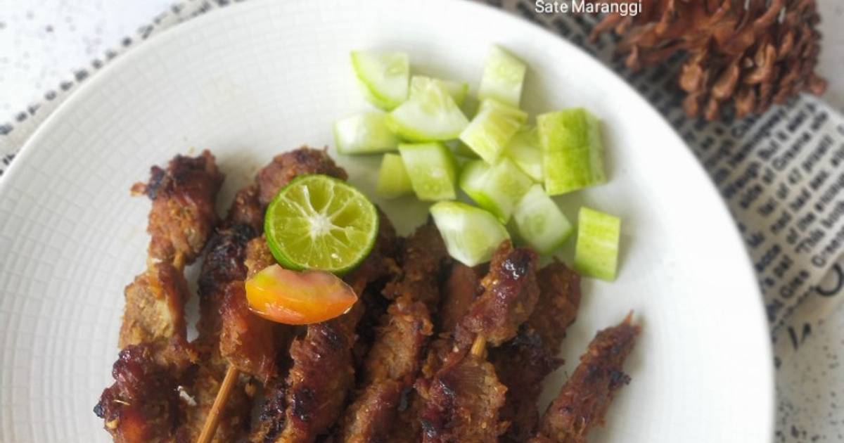 Resep Sate Maranggi Oleh Bunda Ei Cookpad