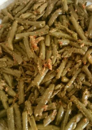 صورة لوصفة فاصوليا خضرا بزيت (فاصوليا معلبة)