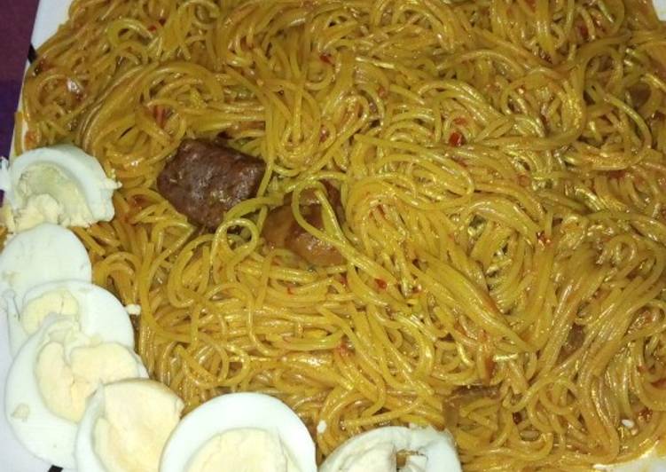 Spaghetti jollof