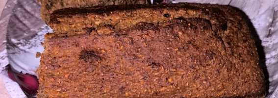 Banana bread με βρώμη και αλεύρι ολικής!🤤