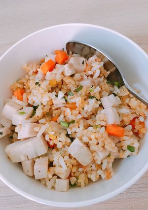 Hình của món Cơm rang thập cẩm.