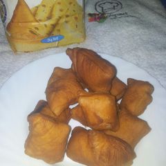A picture of Mandazi#deep fried snack.