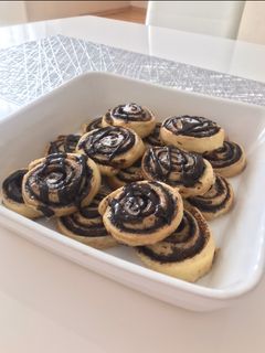 Kakaós csiga recept fotója