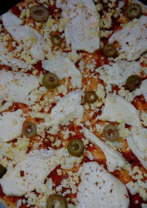 Una foto de Pizza casera