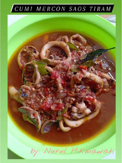 Foto resep Cumi mercon saos tiram